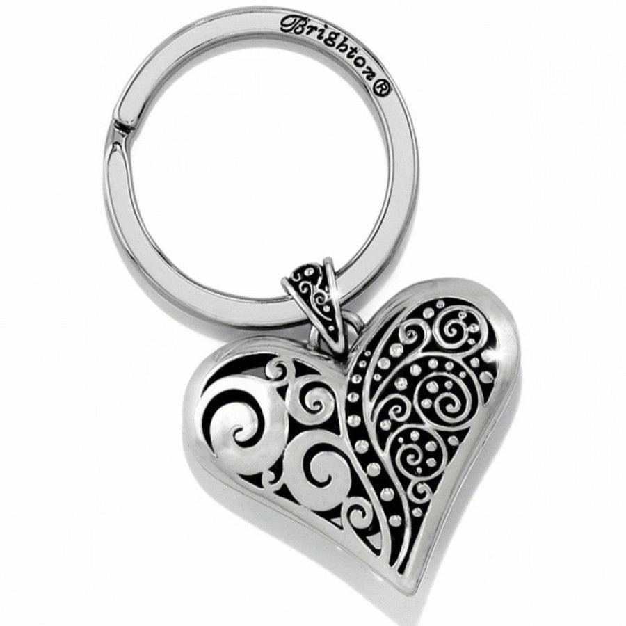 Accessories Brighton Collectibles Key Fobs | Love Affair Key Fob Silver