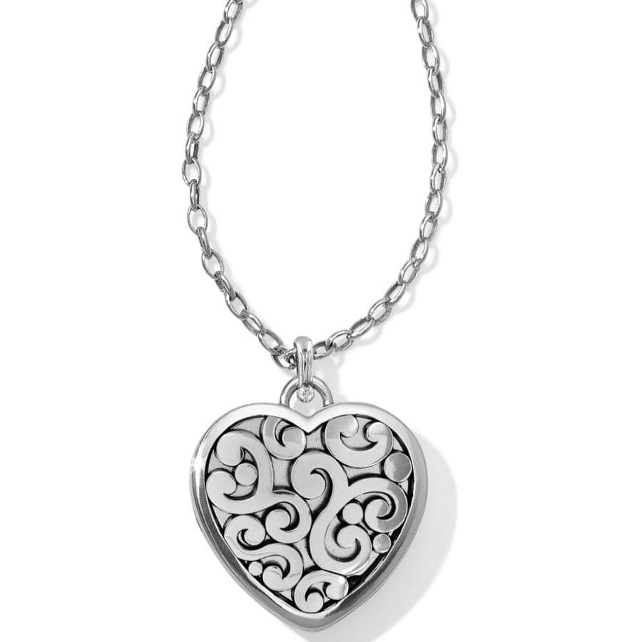 Jewelry Brighton Collectibles Photo Lockets | Contempo Convertible Locket Necklace Silver