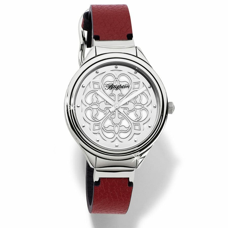 Jewelry Brighton Collectibles Watches | Ferrara Reversible Watch Black-Red