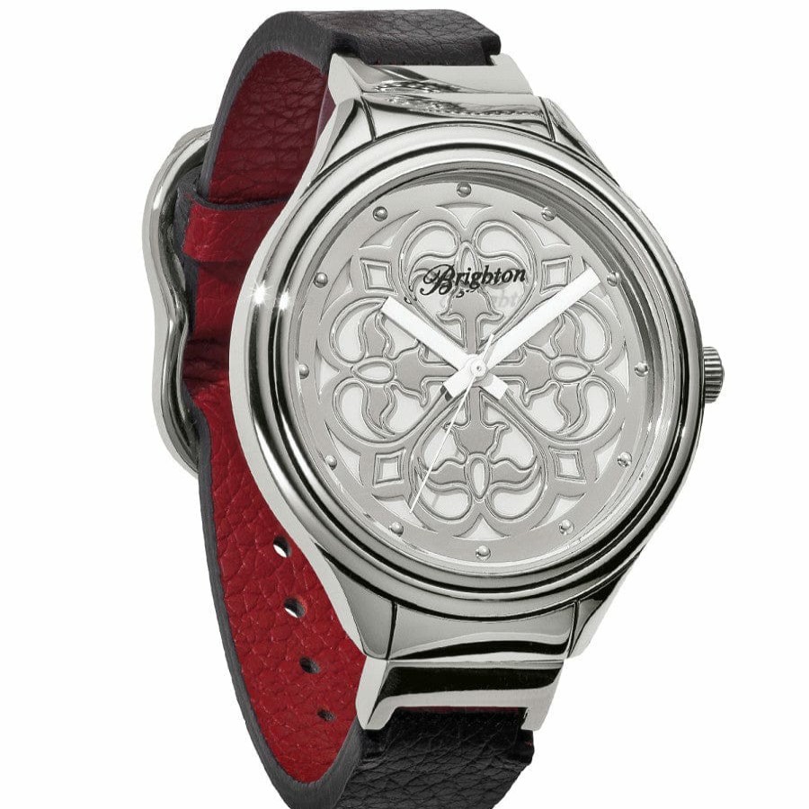 Jewelry Brighton Collectibles Watches | Ferrara Reversible Watch Black-Red