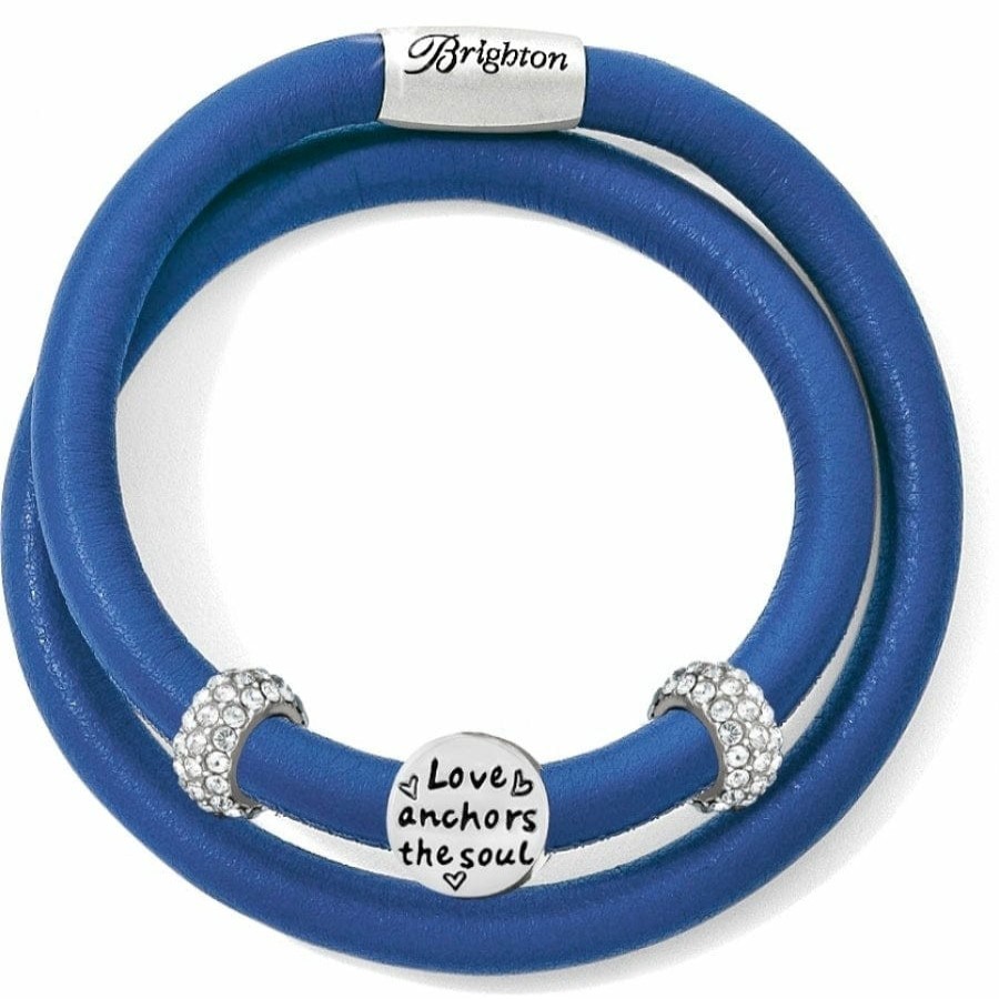 Charms Brighton Collectibles Ready-To-Wear Charm Sets | Anchor Woodstock Bracelet Royal Blue