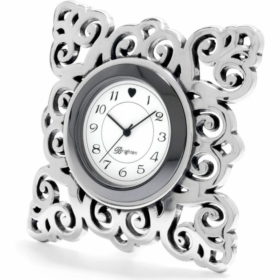 Accessories Brighton Collectibles Office & Clocks | Geneva Clock Silver