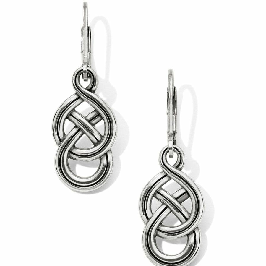 Jewelry Brighton Collectibles Earrings | Interlok Braid Petite Leverback Earrings Silver