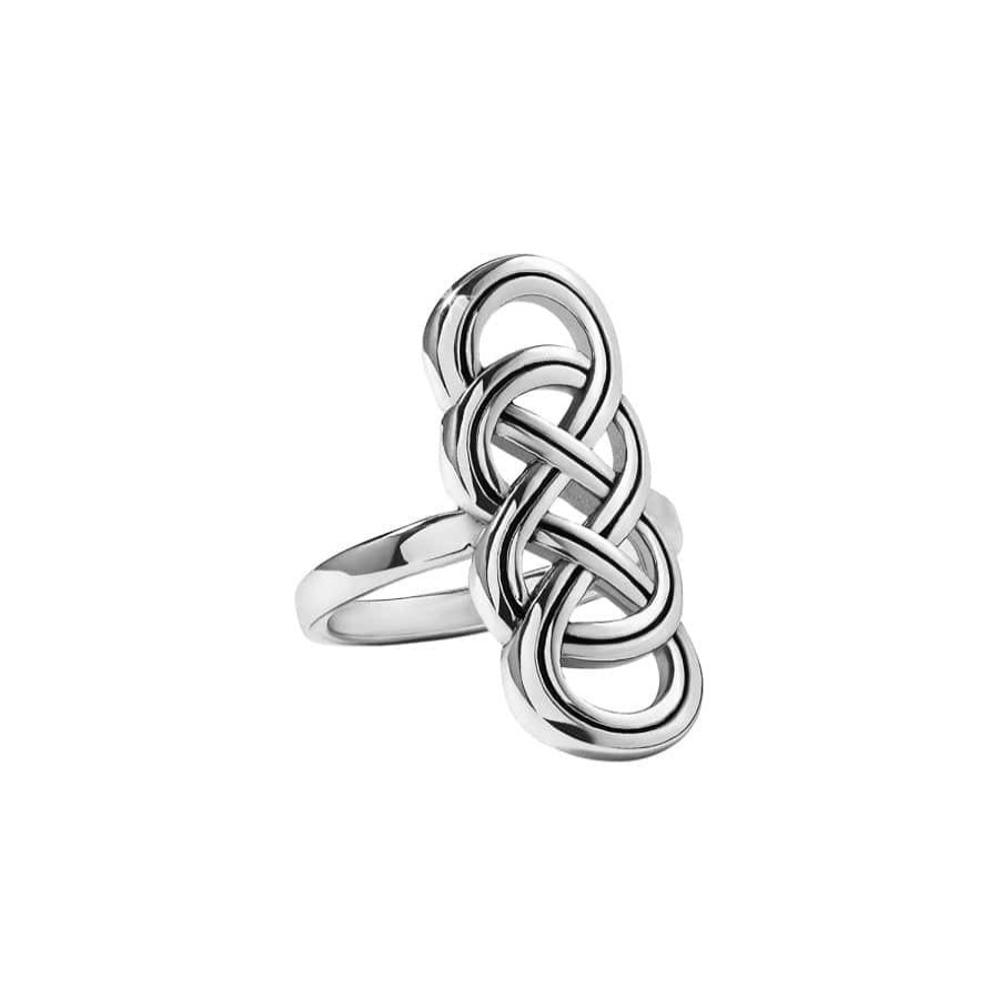 Jewelry Brighton Collectibles Rings | Interlok Braid Ring Silver