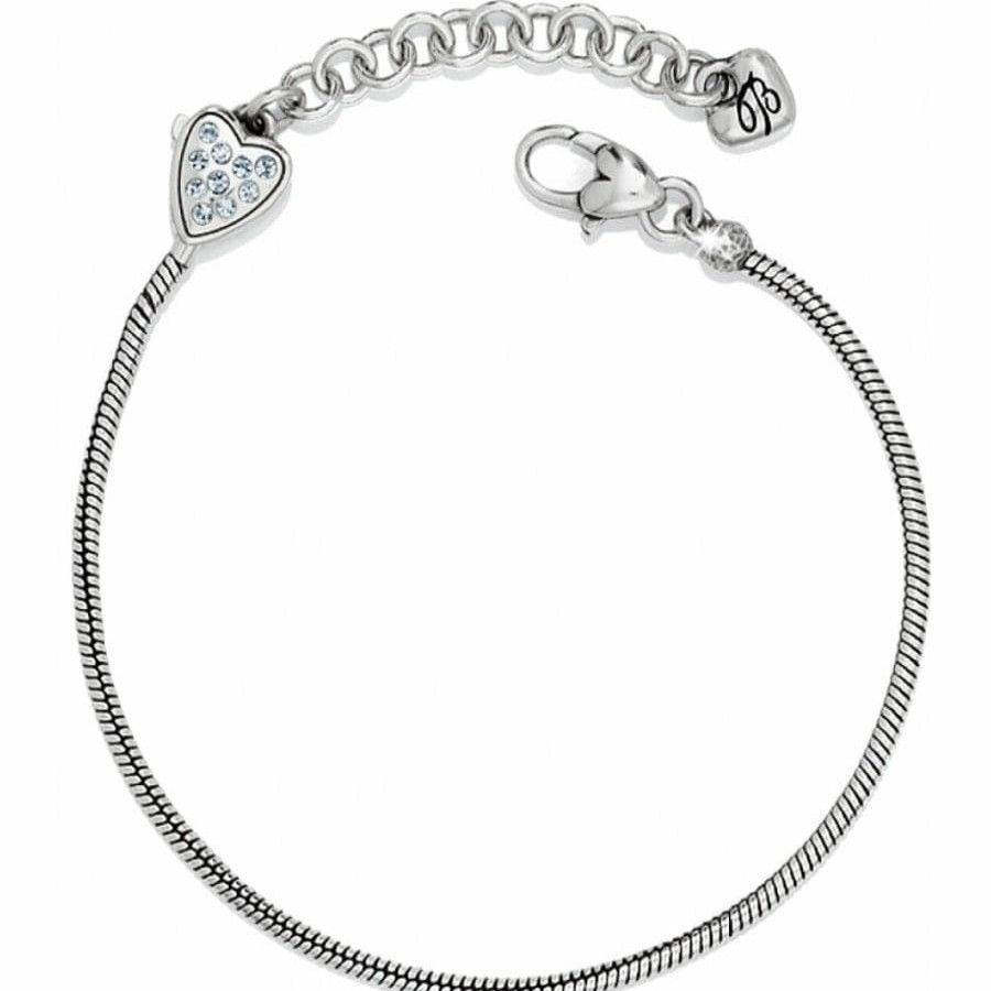 Charms Brighton Collectibles Charm Bracelets | Mini Charm Bracelet Silver