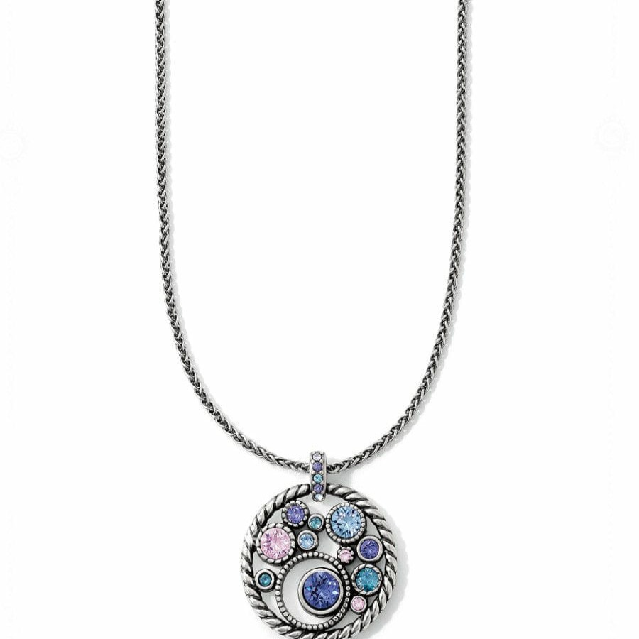 Jewelry Brighton Collectibles Necklaces | Halo Necklace Silver-Tanzanite