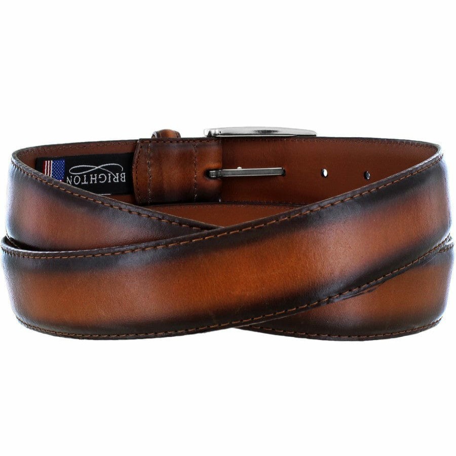 Accessories Brighton Collectibles Men'S Belts & Wallets | Bedford Belt Tan