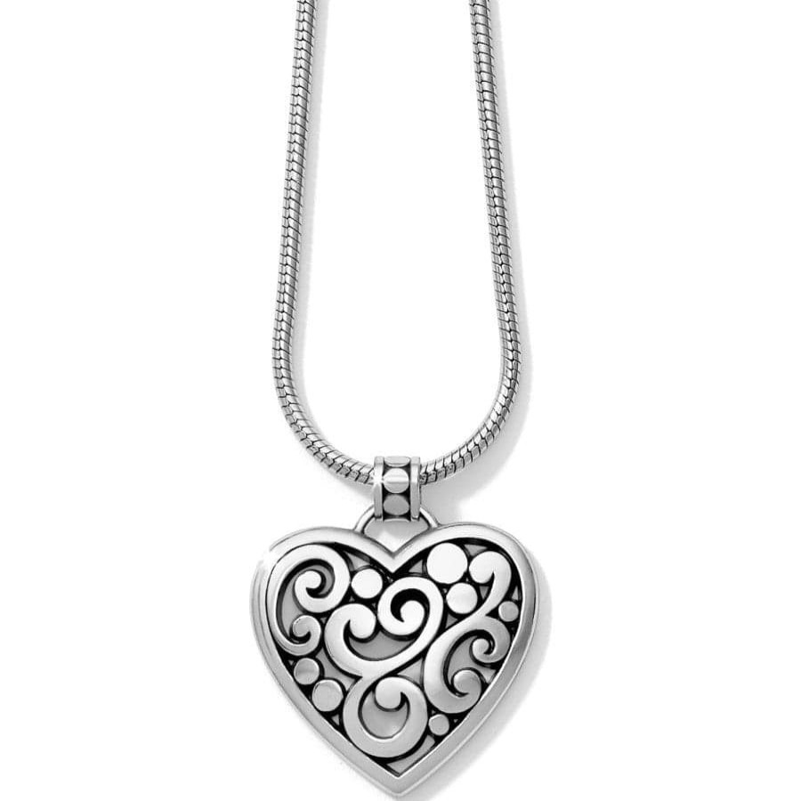 Jewelry Brighton Collectibles Necklaces | Contempo Heart Necklace Silver