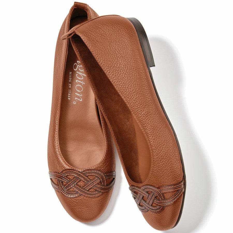 Footwear Brighton Collectibles Flats | Brigit Ballerinas Bourbon