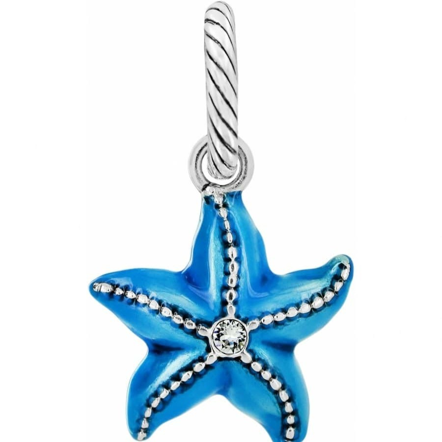 Charms Brighton Collectibles Charms | Seascape Starfish Charm Silver-Blue