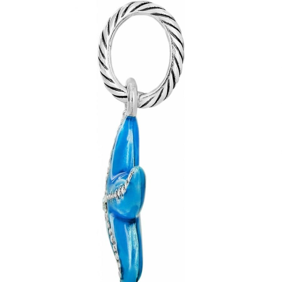 Charms Brighton Collectibles Charms | Seascape Starfish Charm Silver-Blue