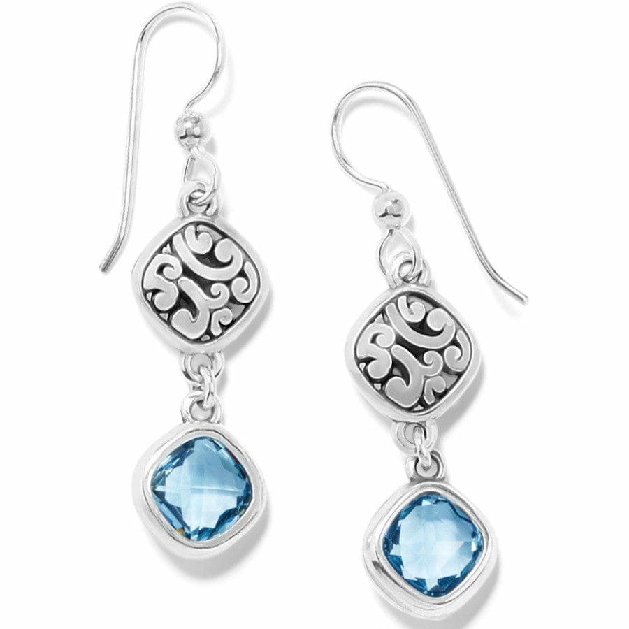 Jewelry Brighton Collectibles Earrings | Elora Gems Sky French Wire Earrings Silver-Blue