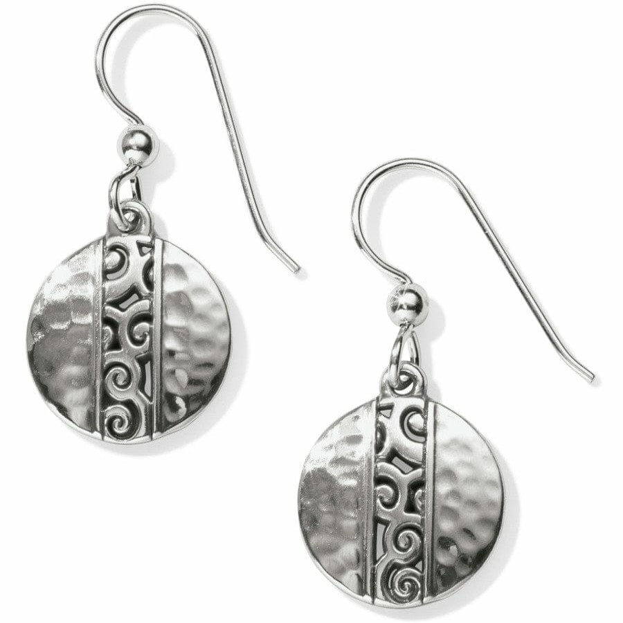 Jewelry Brighton Collectibles Earrings | Mingle Disc French Wire Earrings Silver