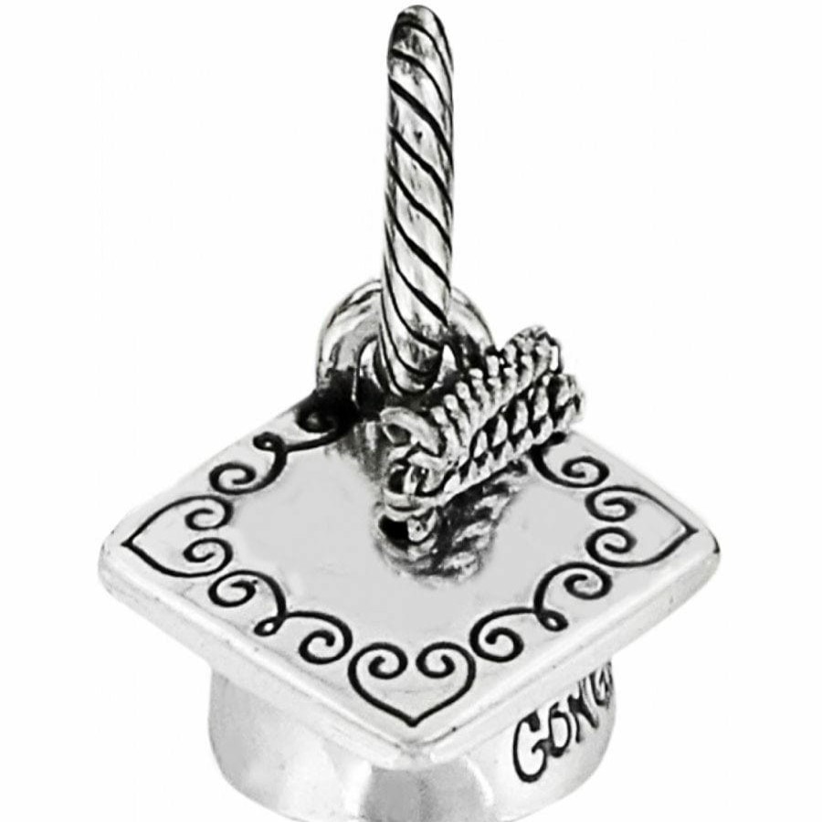 Charms Brighton Collectibles Charms | Graduation Cap Charm Silver