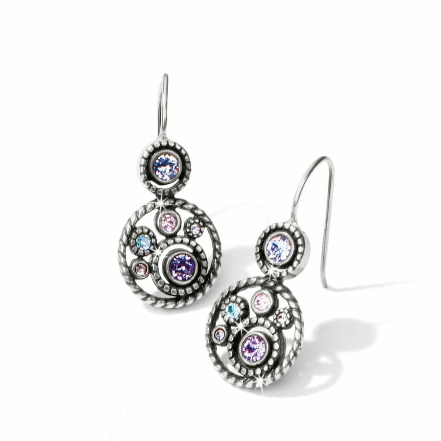 Jewelry Brighton Collectibles Earrings | Halo French Wire Earrings Silver-Tanzanite