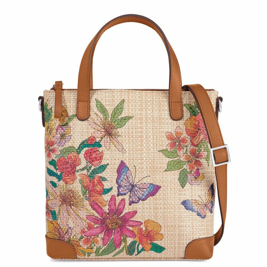 Handbags Brighton Straw | Briana Straw Tote Natural-Multi