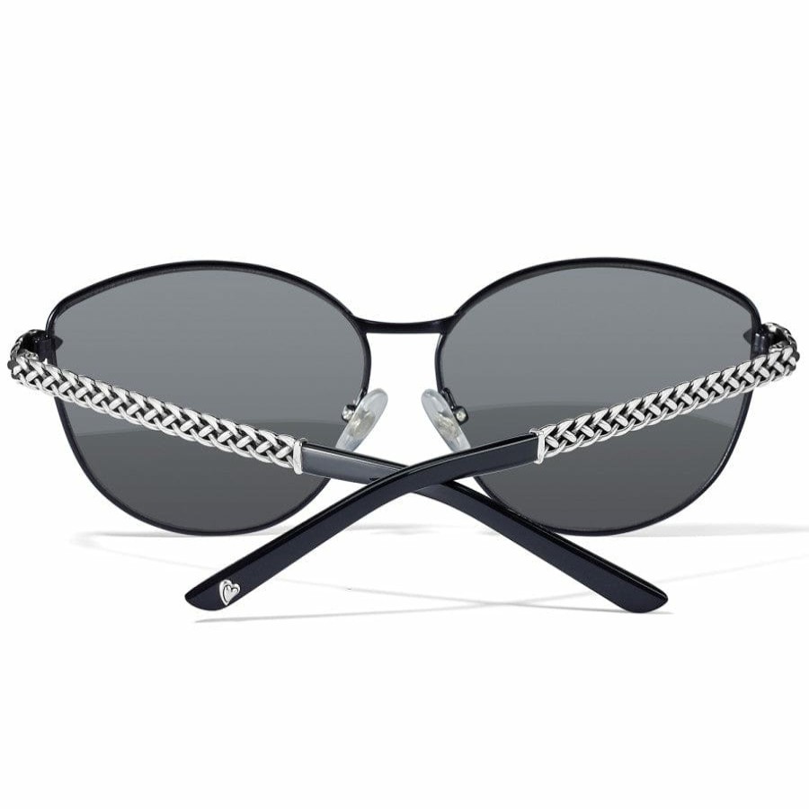 Accessories Brighton Collectibles Sunglasses & More | Interlok Woven Sunglasses Silver-Black