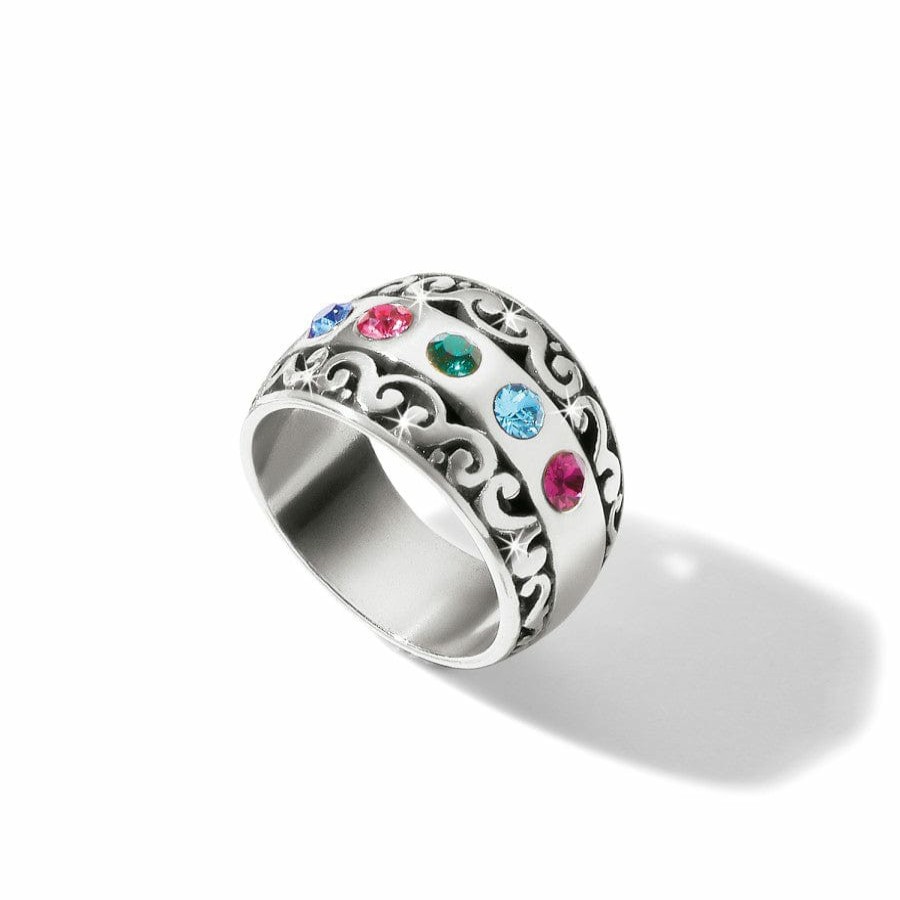 Jewelry Brighton Collectibles Rings | Elora Gems Ring Silver-Multi