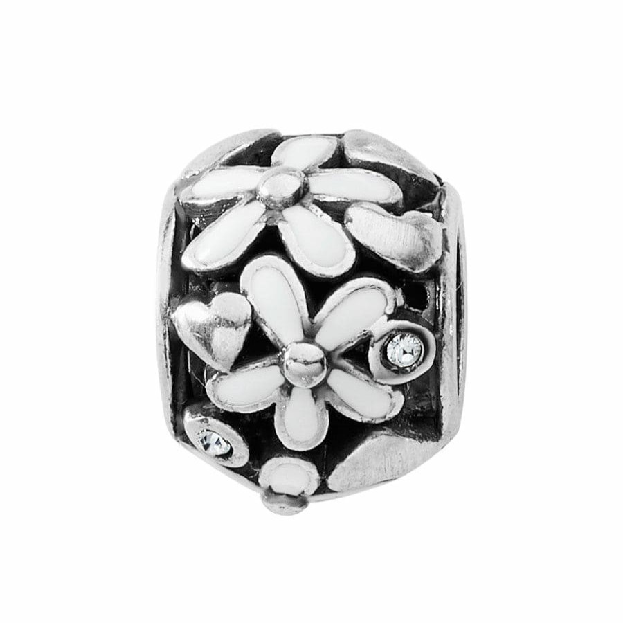 Charms Brighton Collectibles Beads & Spacers | Love Blooms Bead Silver-White