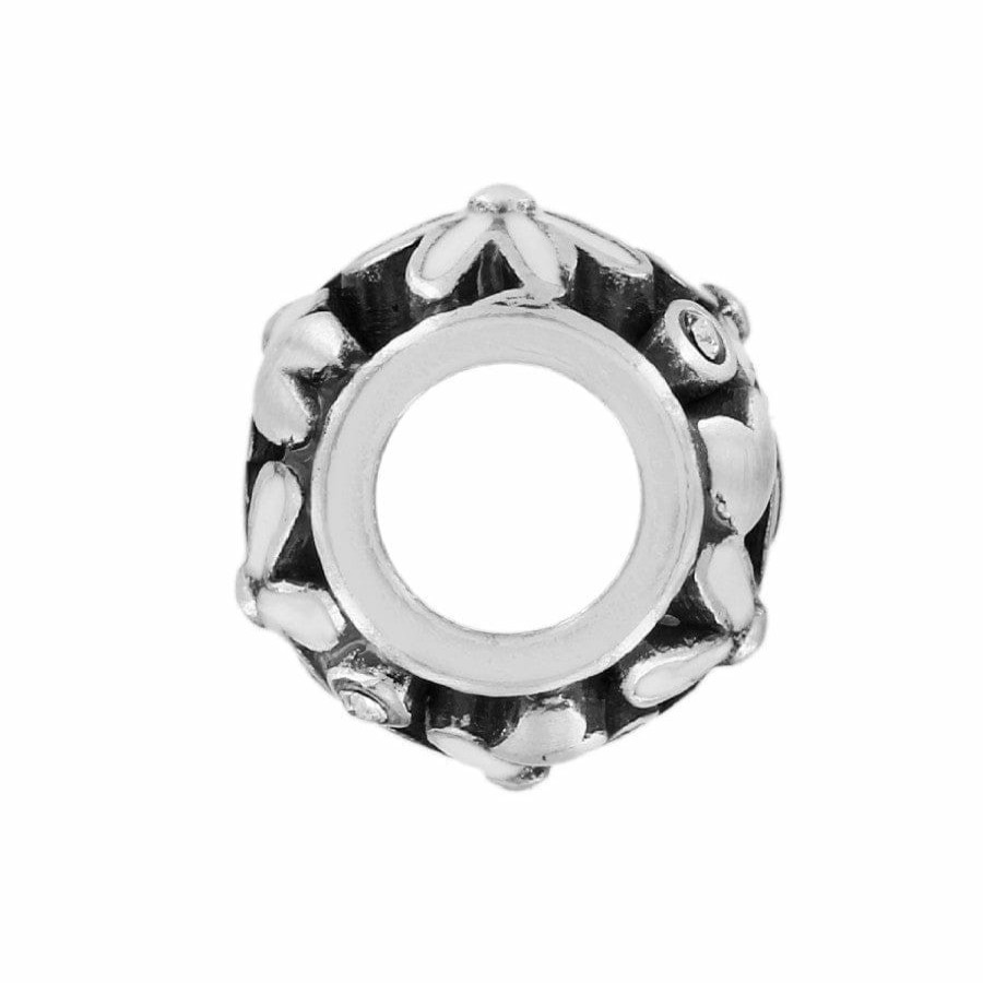 Charms Brighton Collectibles Beads & Spacers | Love Blooms Bead Silver-White