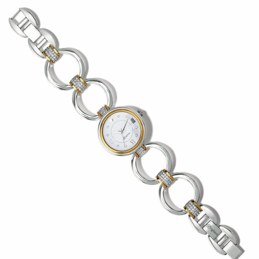 Jewelry Brighton Watches | Crystal Cove Watch Silver-Gold