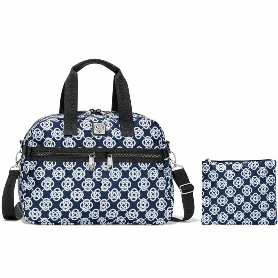 Handbags Brighton Collectibles Luggage & Travel | Interlok Jetsetter Duffel Blue