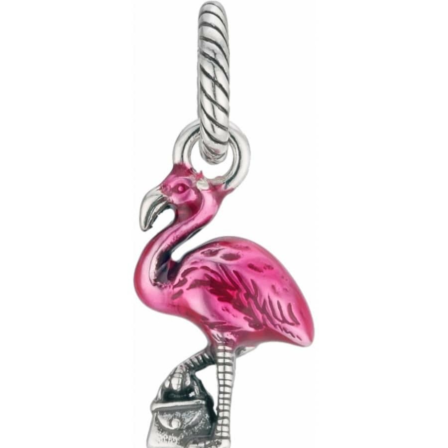 Charms Brighton Collectibles Charms | Flamingo Charm Silver-Pink