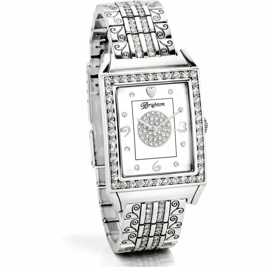 Jewelry Brighton Collectibles Watches | Diamond Bar Watch Silver