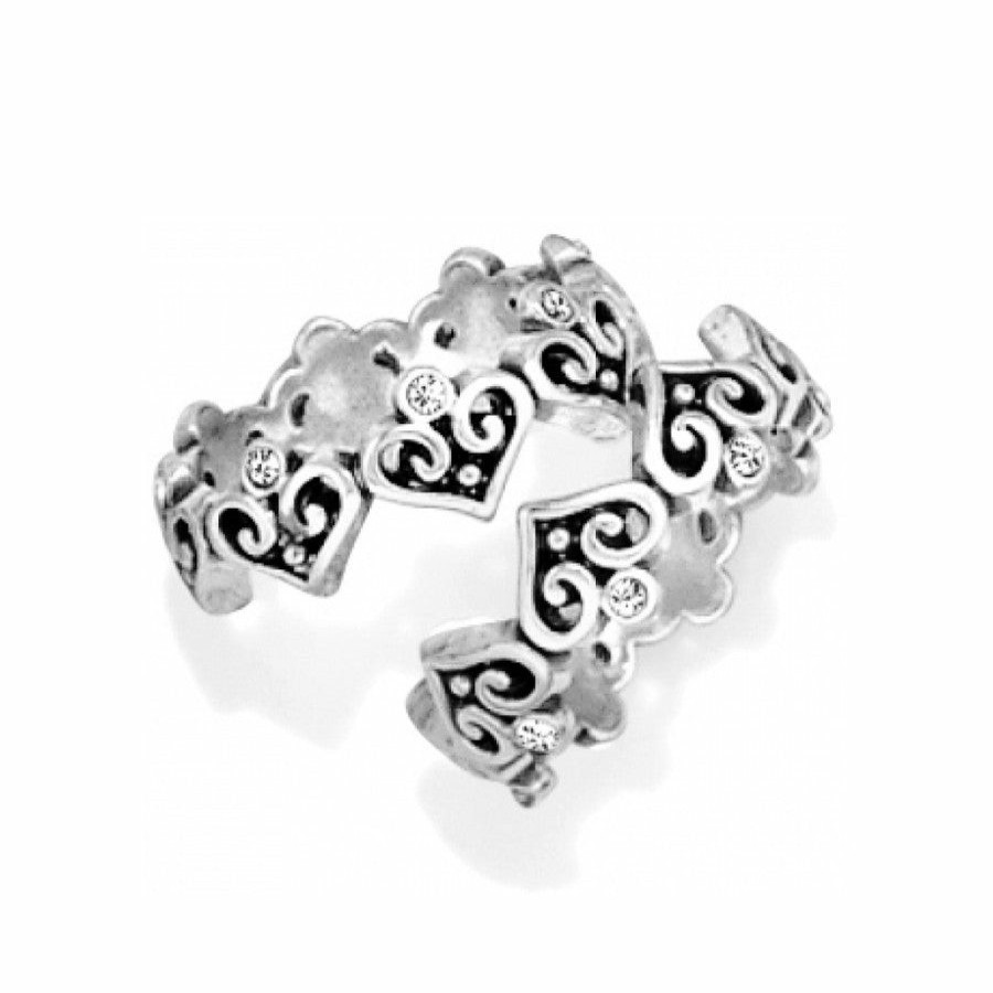 Jewelry Brighton Collectibles Rings | Alcazar Heart Ring Silver