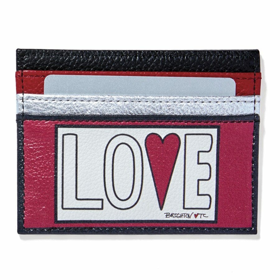 Handbags Brighton Collectibles Wallets & Card Cases | Look Of Love Card Case Multi