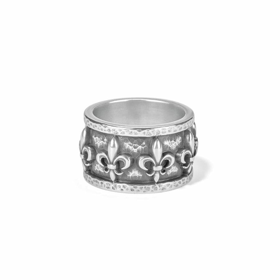 Jewelry Brighton Rings | Fleur De Lis Ring Silver