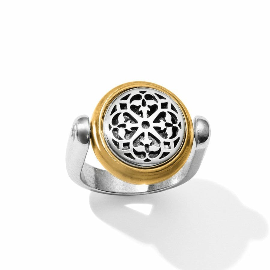 Jewelry Brighton Collectibles Rings | Ferrara Two Tone Reversible Ring Silver-Gold