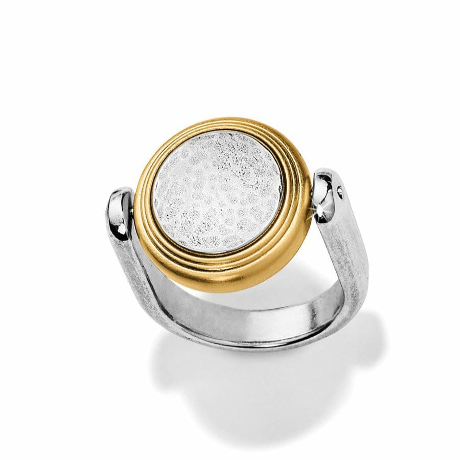 Jewelry Brighton Collectibles Rings | Ferrara Two Tone Reversible Ring Silver-Gold