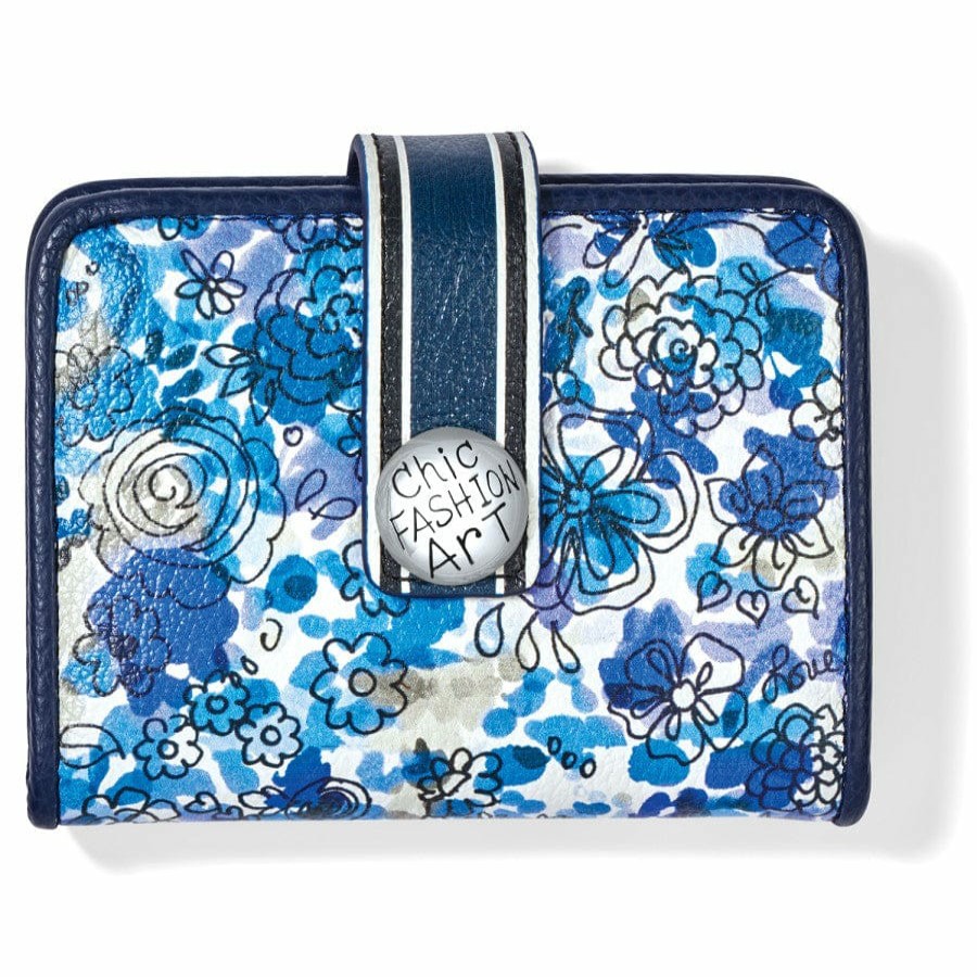 Handbags Brighton Collectibles Wallets & Card Cases | Love Bouquet Small Wallet Midnight