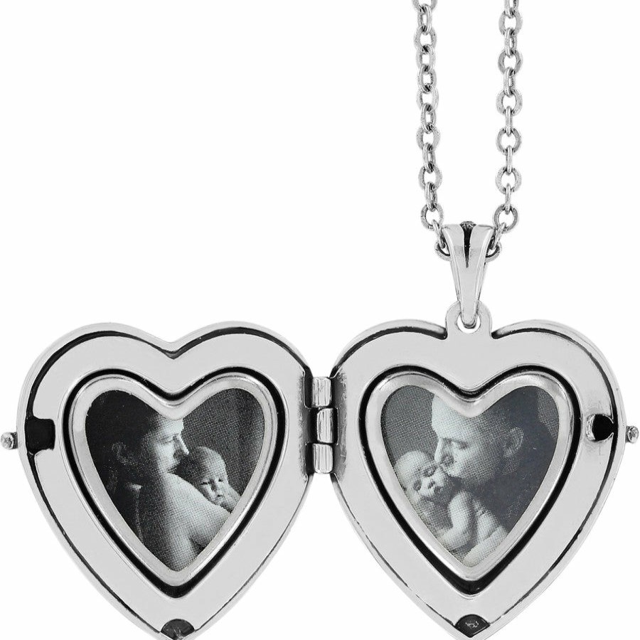 Jewelry Brighton Collectibles Necklaces | Sweet Memory Locket Necklace Silver