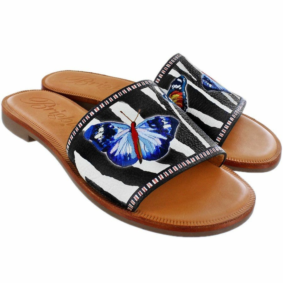 Footwear Brighton Collectibles Sandals | Africa Sandals Zebra Print