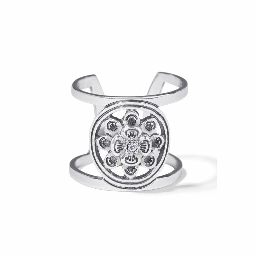 Jewelry Brighton Collectibles Rings | Christo Bergen Wide Ring Silver