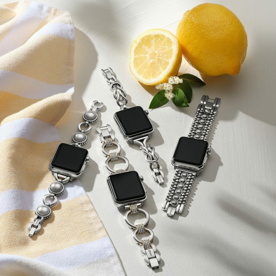 Jewelry Brighton Watches | Pretty Tough Bold Watch Band Silver