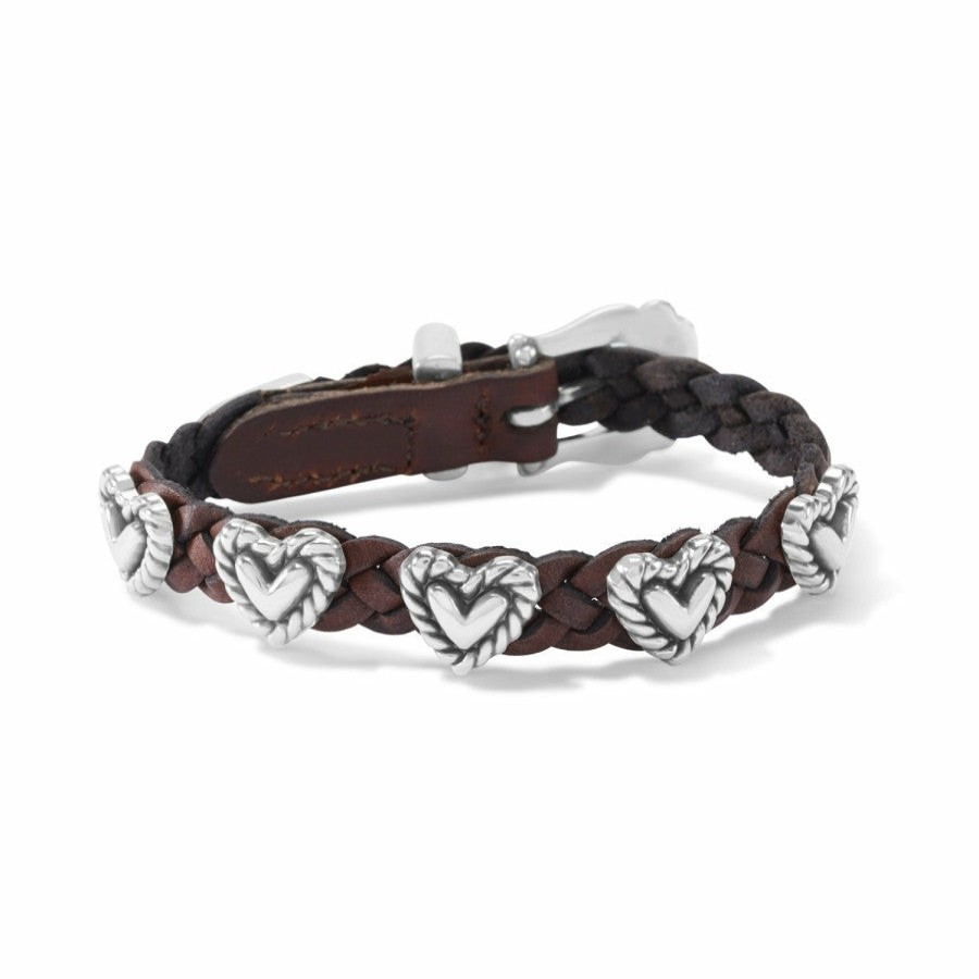 Jewelry Brighton Collectibles Bracelets | Roped Heart Braid Bandit Bracelet