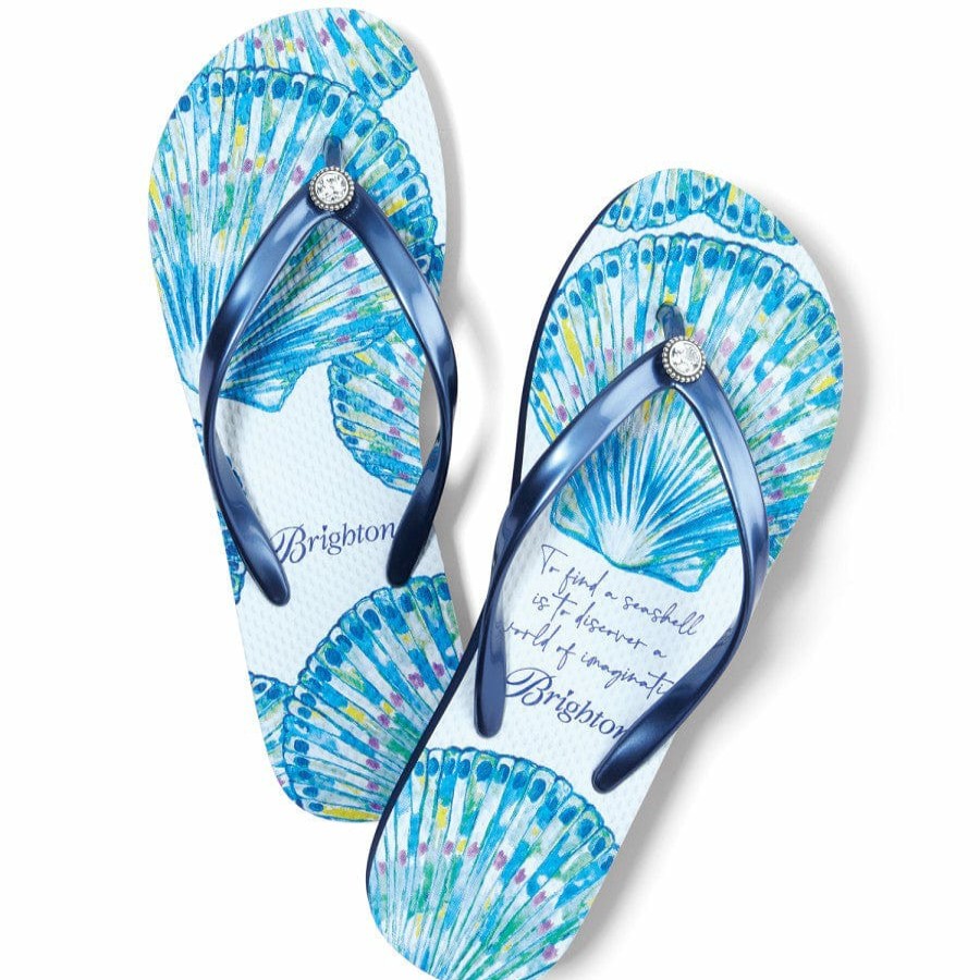 Footwear Brighton Flip Flops | Sand Flip Flops Blues