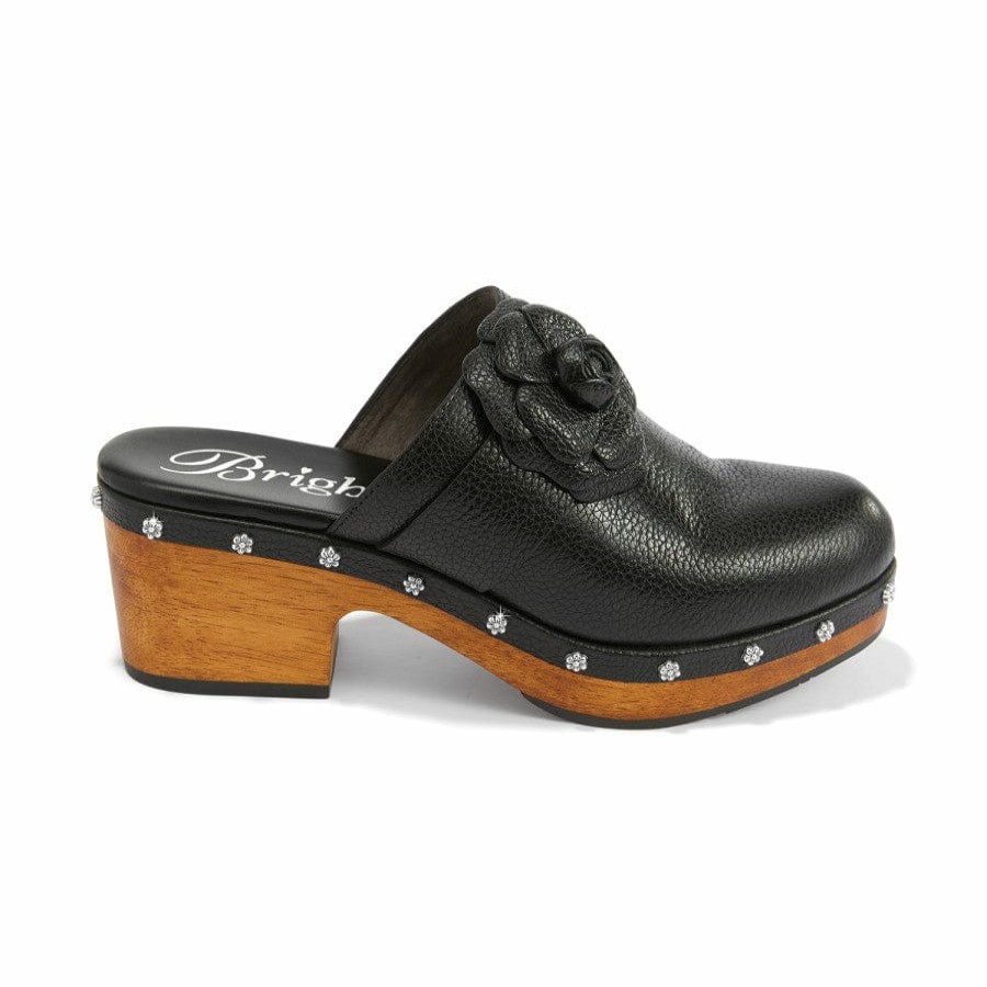 Footwear Brighton Heels | Camila Clogs Black