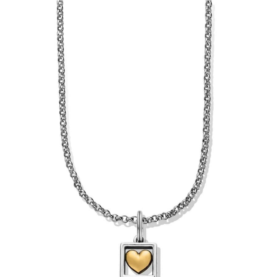 Charms Brighton Collectibles Ready-To-Wear Charm Sets | Love Always Charm Necklace Silver-Gold