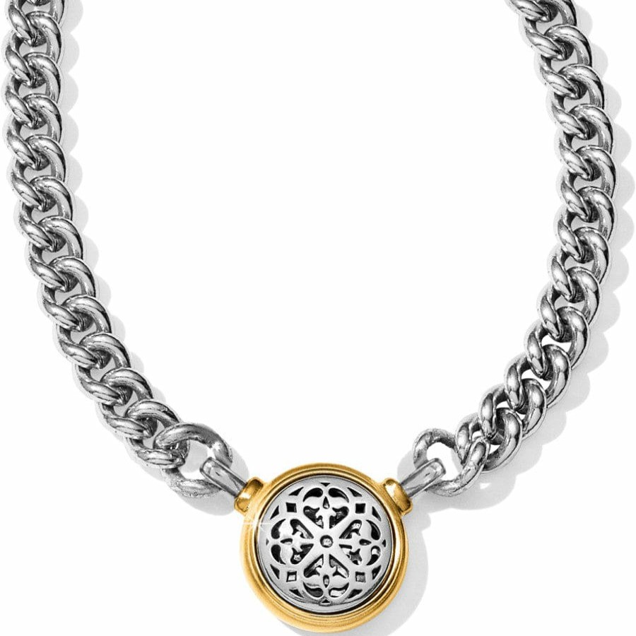 Jewelry Brighton Collectibles Necklaces | Ferrara Two Tone Necklace Silver-Gold