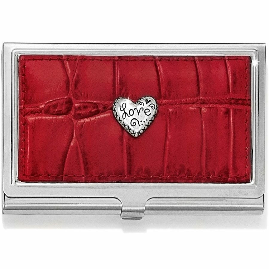 Accessories Brighton Collectibles Handbag Accessories | Love Beat Card Case Red