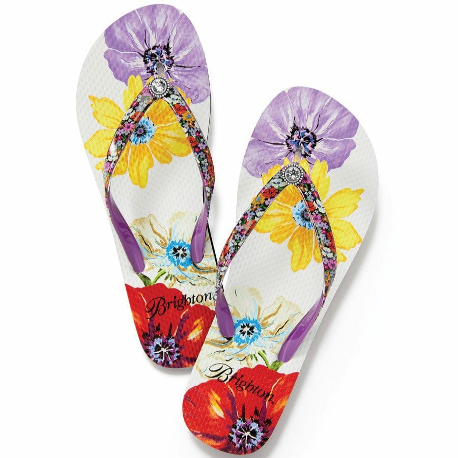 Footwear Brighton Collectibles Flip Flops | Floret Flip Flops Multi