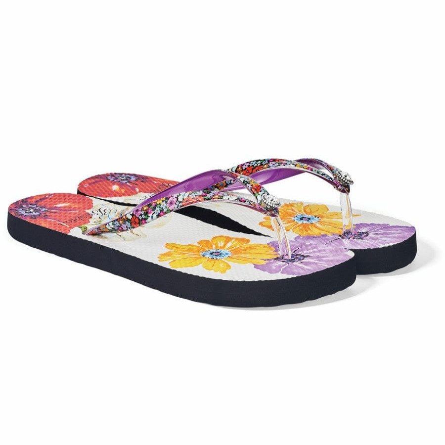 Footwear Brighton Collectibles Flip Flops | Floret Flip Flops Multi