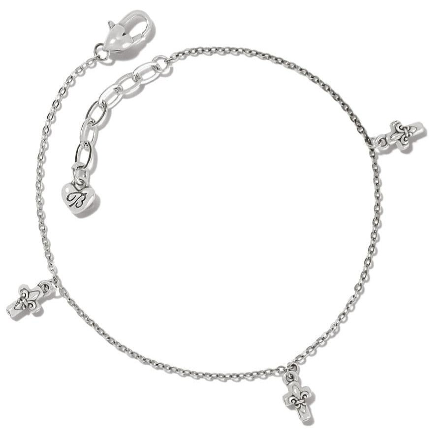 Jewelry Brighton Anklets | Cross Anklet Silver