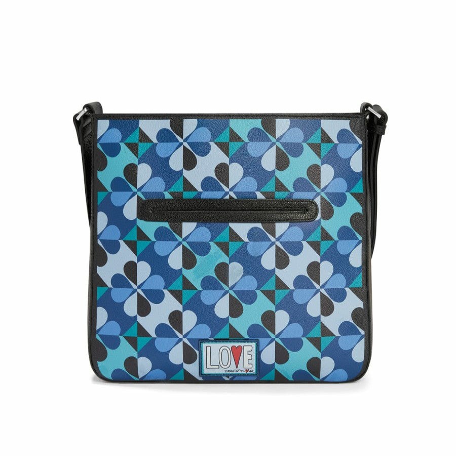 Handbags Brighton Shoulder Bags | Fashionista Moody Blue Shoulderbag Multi