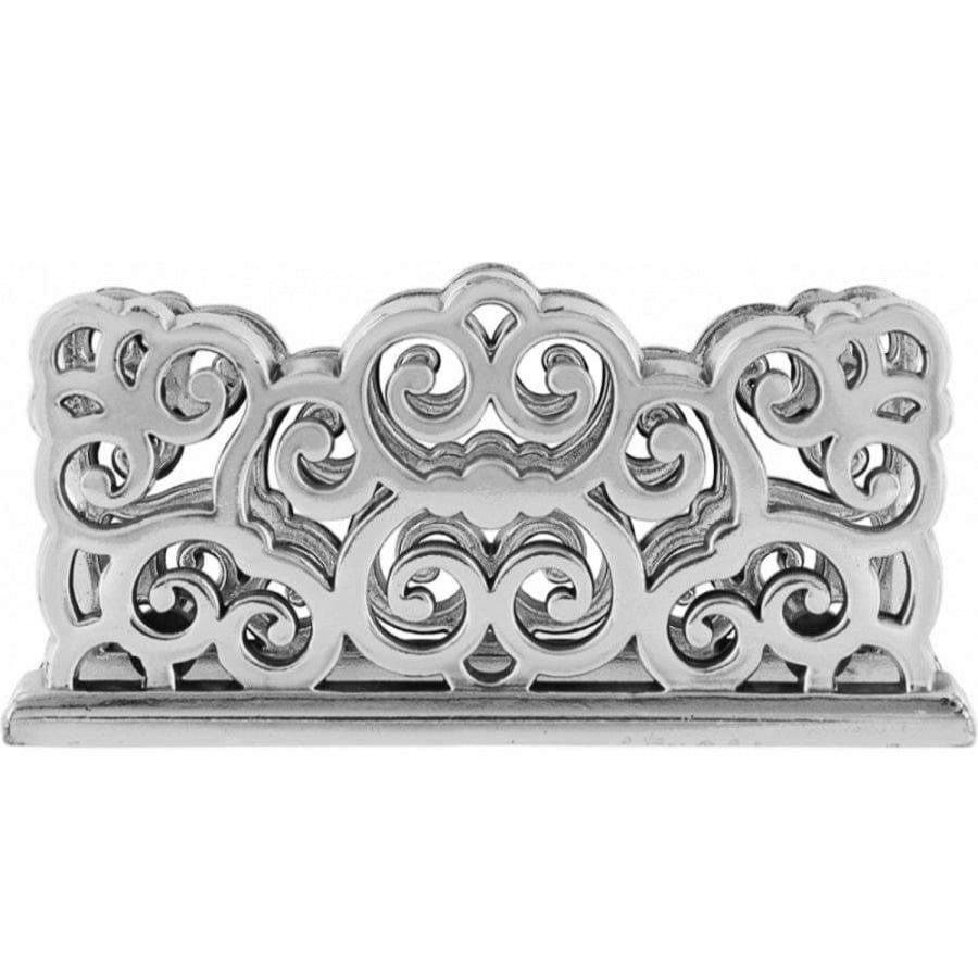 Accessories Brighton Collectibles Office & Clocks | Geneva Card Holder Silver