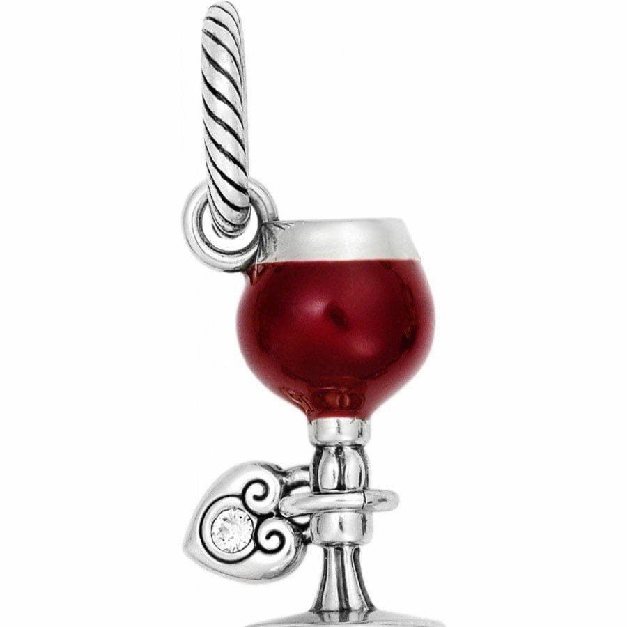 Charms Brighton Collectibles Charms | I Love Wine Charm Burgundy